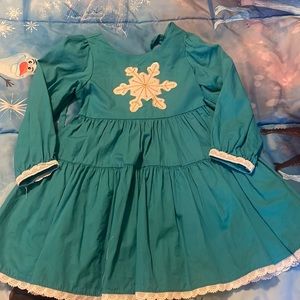 Ricrac and ruffles dress